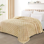 Exclusivo Mezcla Twin Size Flannel Fleece Blanket, Super Soft and Warm - Image 2