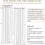 100% Blackout Shield Creamy Peach Linen Blackout Curtains - Image 7