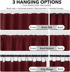 Deconovo Rod Pocket and Back Tab Blackout Curtains - Image 2