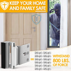Door Reinforcement Lock Withstands 800lbs of Force Door Lock for Kid Safety