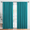 NICETOWN 2 Panels Blackout Curtains, Rod Pocket Thermal Insulated Drapes 84 by NICETOWN