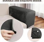 Couch Arm Covers 2 Pcs Sofa Armrest Covers Stretch Couch, Armrest Cover - Image 3