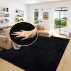 ORINOVA Black Washable Area Rugs 6x9 Rugs by ORINOVA