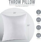 Utopia Bedding 28x28 Pillow Inserts, Sofa & Couch – Soft, Supportive & Fluffy - Image 7