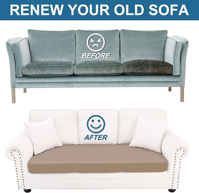 Smiry Printed Couch Cushion Covers, Stretch Soft Couch Covers - Image 8