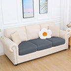 hyha Milk Silk Couch Cushion Covers, Soft Magic Sofa Covers Washable - Image 7