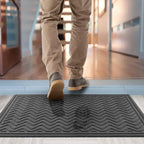 Mibao Front Door Mat, Dirt Trapper Welcome Mat - Image 5