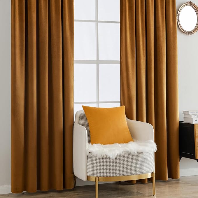 MIULEE Velvet Curtains 108 inches - Image 7