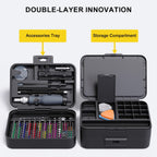 Mini Precision Screwdriver Set with Color-coded Identification, 132 in 1 Micro Magnetic Repair Tool Kits with Storage Box, 108 Bits,Small Manual Screw Driver Toolkits for iPhone/Mac/iPad/Table