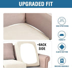 H.VERSAILTEX Super Stretch Individual Seat Cushion Cover Sofa Covers Couch - Image 6