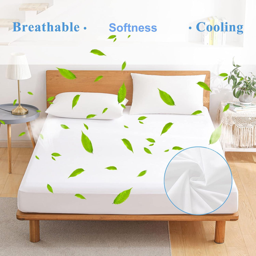 Softhour King Mattress Protector, Waterproof Mattress Protector