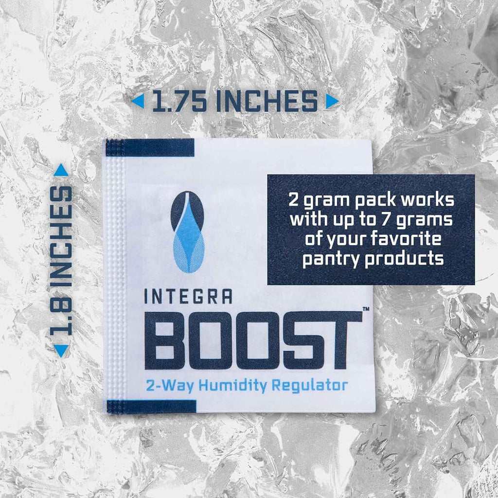 Integra Boost 55% RH 2-Way Humidity Control Pack, 2g, Pack of 50