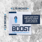 Integra Boost 55% RH 2-Way Humidity Control Pack, 2g, Pack of 50