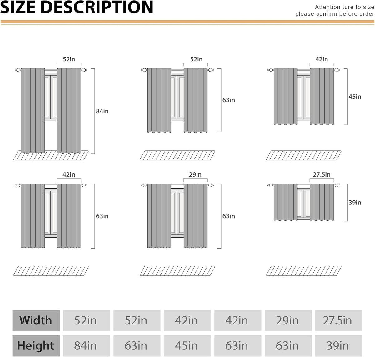 Eucalyptus Botanical Leaves Yellow Lemon Kitchen Window Curtains Herb Plant Floral Fruit Small Window Treatment Sage Green Cafe Short Curtains for Bathroom Treatment Tier Drapes 27.9x39 inch