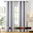 MIULEE Blackout Curtains for Bedroom Living Room 84 Inches Long 2 Panels by MIULEE