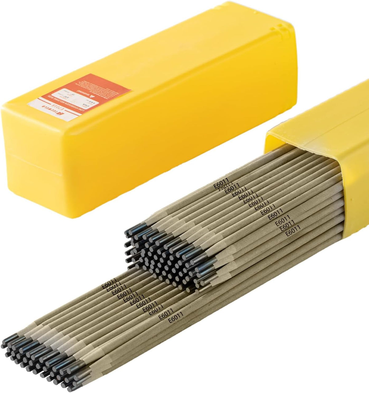 E6013 Welding Rods 3/32" 4.4LB - Carbon Steel Stick Electrodes with Low Spatter & Easy Slag Removal for ARC Welding, Home Repair, Construction