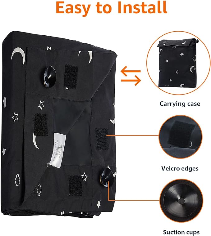 Amazon Basics Portable Blackout Curtain Shade - Image 3