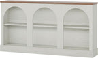 Tribesigns Console Table with Storage, 63" Long Arched Entryway Table