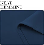 NICETOWN Blackout Curtains for Living Curtains, Moroccan Blue, 2 Panels - Image 7