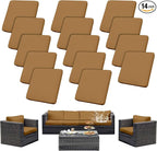 Outdoor Cushion Covers Set, Replacement by SUKAIKEQA