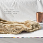 Exclusivo Mezcla Plush Fuzzy Fleece Throw Blanket Extra Large, Super Soft - Image 5