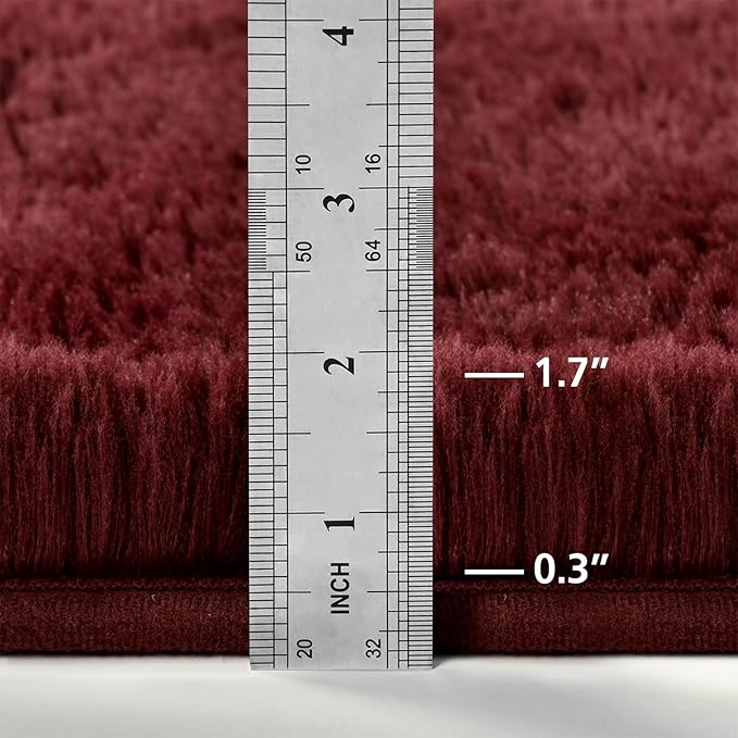 Large Shag Area Rugs 5 x 8, Plush Fuzzy Rugs - Image 2