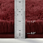 Deerhoo Shag Area Rug, 4 X 6 Plush Fuzzy Rugs - Image 2