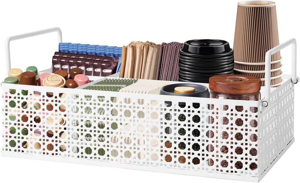 Coffee Station Organizer Metal Coffee Bar Organizer Coffee Pods Holder