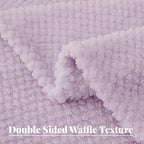 Whale Flotilla Extra Large Fuzzy Fleece Throw Blanket - Image 3