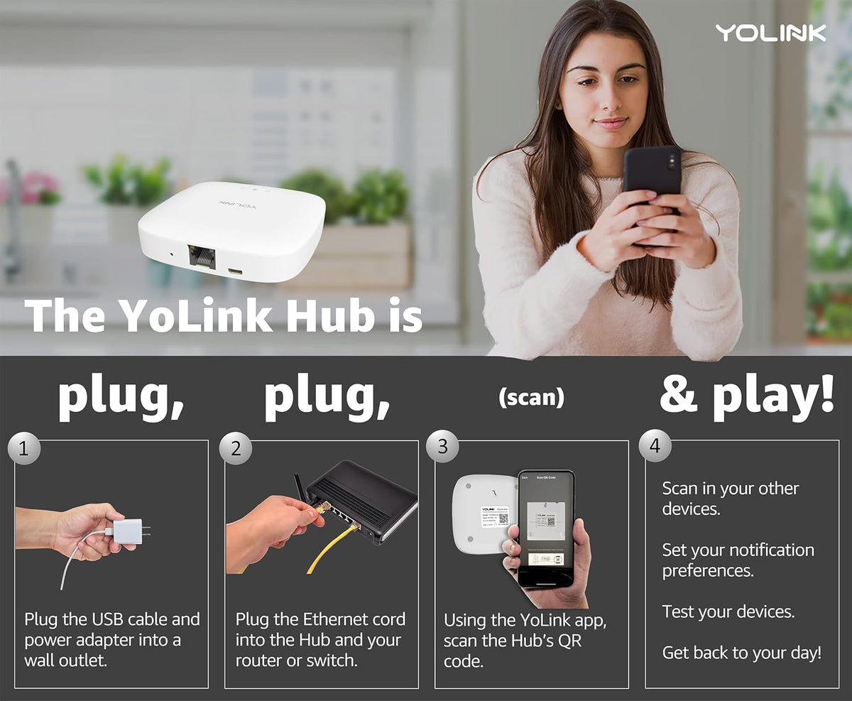 YoLink Smart Home Hub, YS1603