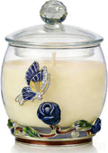 Luka Tech Butterfly Rose Design,Lavender Scented Candles Gifts for Women