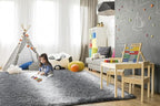 TWINNIS Super Soft Shaggy Rugs Fluffy Carpets, 5x8 Feet, Indoor Modern Plush - Image 4