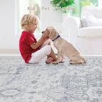Srugn Area Rug 6x9 Washable Area Rugs - Image 5