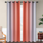 SimpleHome Ombre Room Darkening Curtains - Image 2