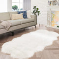 ORINOVA White Fluffy Washable Shag Area Rugs by ORINOVA