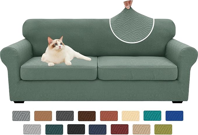 XINEAGE New 3 Pieces Couch Covers by XINEAGE