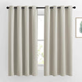 NICETOWN Natural Blackout Curtains 63 inch Long by NICETOWN