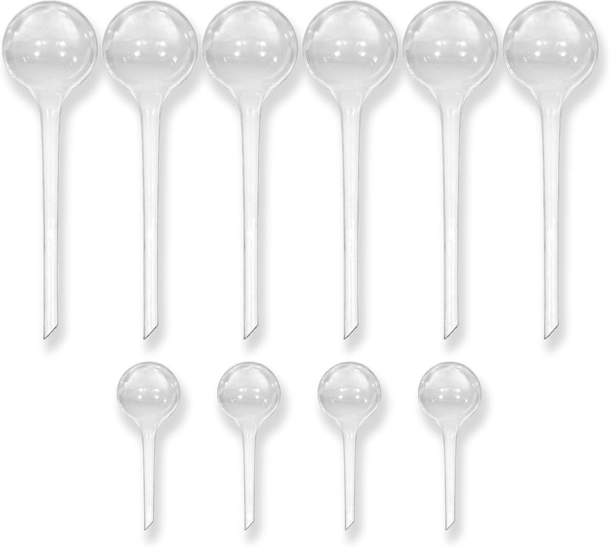 Plant Watering Globes 10 Pack– Self Watering Bulbs, Indoor & Outdoor Plants