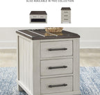 Signature Design by Ashley Chairside End Table with Charging Station