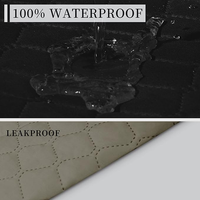 ISSUNTEX Double Protection 100% Waterproof Loveseat Sofa Covers - Image 3