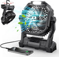 Portable Fan Rechargeable 20000mAh Cordless Battery Powered Camping Fan