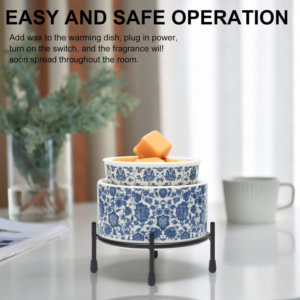 NAFANG Ceramic Electric Wax Melt Warmer,Wax Warmer for Scented Wax
