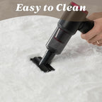 ThreadGlobe Fluffy Faux Rabbit Fur Rug 2'x3', Ultra Soft & Non-Slip Small Rugs - Image 4