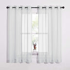 NICETOWN Sheer Curtains 63 Long by NICETOWN