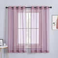 NICETOWN Bedroom Sheer Curtains 63 inch Length by NICETOWN