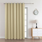 Joydeco Blackout Curtains 108 Inches Long 1 Panel, Thermal Insulated Long by JOYDECO