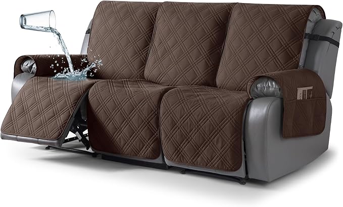 TAOCOCO 100% Waterproof Recliner Sofa Cover, Non Slip Split Couch Covers by TAOCOCO