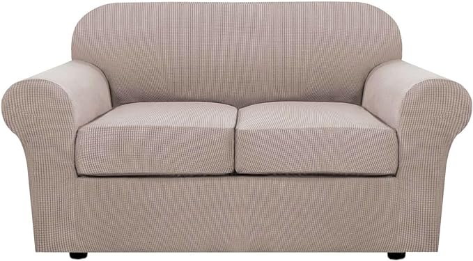 H.VERSAILTEX 3 Piece Stretch Sofa Covers by HVERSAILTEX