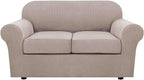 H.VERSAILTEX 3 Piece Stretch Sofa Covers by HVERSAILTEX