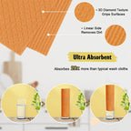 MoLKENE Swedish Dishcloths for Kitchen, 10 Pack Cellulose Sponge Cloths